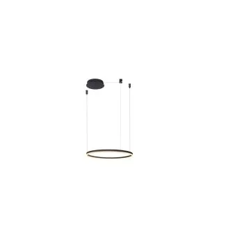 AZZARDO AZ4968 HALO PENDANT 60 BK lampa wisząca czarny