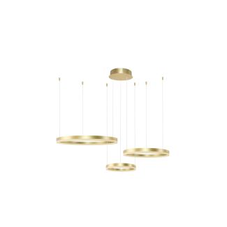 AZZARDO AZ4973 HALO PENDANT 80+60+40 CCT GO + pilot lampa wisząca złoty