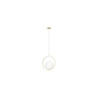 AZZARDO AZ4983 JUMBO 1 PENDANT lampa wisząca złoty,biały