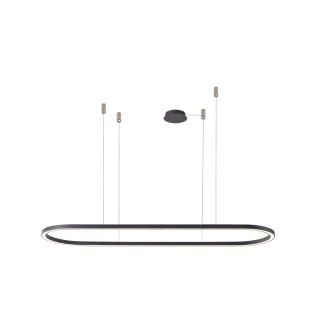 AZZARDO AZ5055 ELENA 120 DIMM BK lampa wisząca czarny,biały