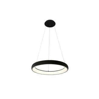 AZZARDO AZ5060 ANTONIO PENDANT 41 CCT BK + pilot lampa wisząca czarny,biały
