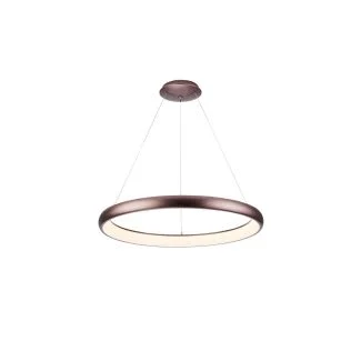 AZZARDO AZ5065 ANTONIO PENDANT 81 CCT CO + pilot lampa wisząca brązowy,biały