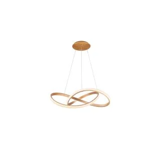AZZARDO AZ5097 INFINITY 80 CCT GO + pilot lampa wisząca złoty,biały