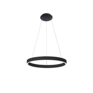 AZZARDO AZ5104 ANDREA 120 3000K DIMM (30W+70W) BK lampa wisząca czarny,biały