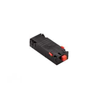 AZZARDO AZ5152 BETA TRACK MAGNETIC 230V STRAIGHT CONNECTOR ELECTRIC BK czarny