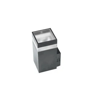 AZZARDO AZ5222 JASON SQ WALL IP65 DGR lampa ścienna szary