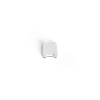 AZZARDO AZ5321 GAMMA TRACK MAGNETIC 5mm STRAIGHT CONNECTOR WH biały