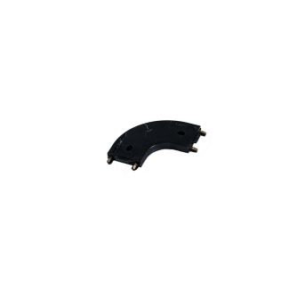 AZZARDO AZ5326 GAMMA TRACK MAGNETIC 5mm ROUND CORNER90 BK czarny