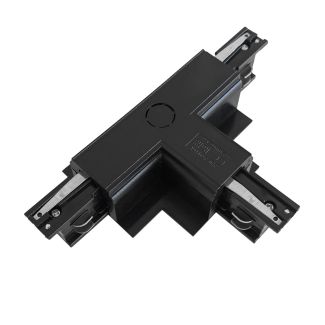 AZZARDO AZ5440 TRACK 3LINE T CONNECTOR LEFT GIPS BK czarny