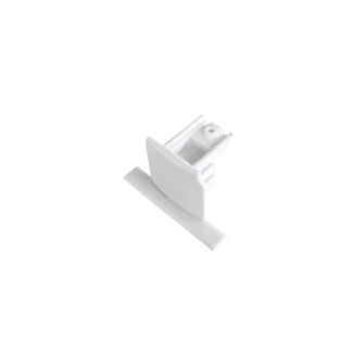 AZZARDO AZ5441 TRACK 3LINE END CAP GIPS WH biały