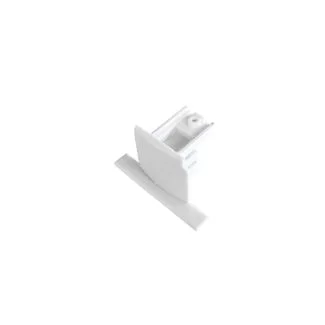 AZZARDO AZ5441 TRACK 3LINE END CAP GIPS WH biały