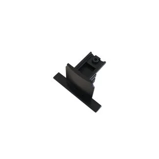 AZZARDO AZ5442 TRACK 3LINE END CAP GIPS BK czarny