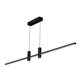 AZZARDO AZ5447 GERARDO PENDANT CCT DIMM BK + pilot lampa wisząca czarny