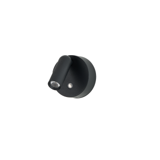 AZZARDO AZ5630 COMO ROUND WALL BK