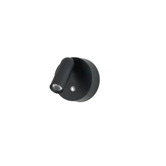 AZZARDO AZ5630 COMO ROUND WALL BK