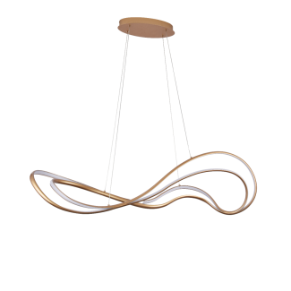 AZZARDO AZ5734 TWIST PENDANT 3-STEP DIMM GO