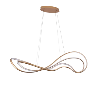 AZZARDO AZ5734 TWIST PENDANT 3-STEP DIMM GO