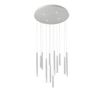 AZZARDO AZ5746 ILIOS 12 PENDANT 3-STEP DIMM WH