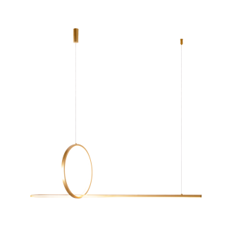 AZZARDO AZ5757 PELLE 3-STEP DIMM GO lampa wisząca