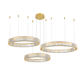 AZZARDO AZ5794 SPARK PENDANT 40+60+80 DIMM GO