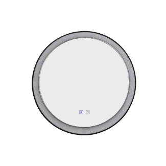 AZZARDO AZ5819 SERGIO MIRROR 60 HEATED CCT SWITCH BK