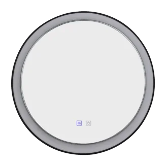 AZZARDO AZ5821 SERGIO MIRROR 80 HEATED CCT SWITCH BK