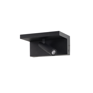 AZZARDO AZ5910 HYLLA WALL NFC CHARGER BK