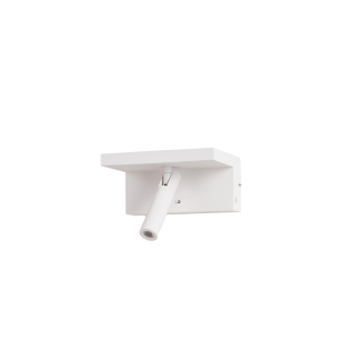 AZZARDO AZ5911 HYLLA WALL NFC CHARGER WH