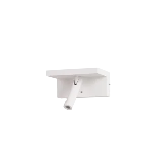 AZZARDO AZ5911 HYLLA WALL NFC CHARGER WH