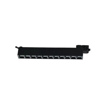 AZZARDO AZ6057 SPACE TRACK 3LINE 30W CCT SWITCH BK