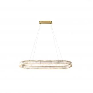 AZZARDO AZ6711 SPARK OVAL PENDANT 120 CCT DIMM GO + REMOTE CONTROL