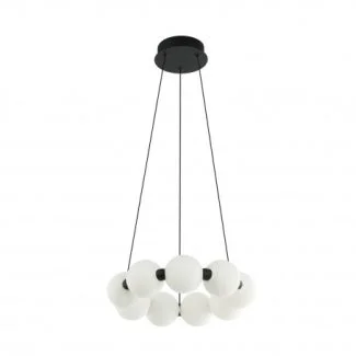 AZZARDO AZ6894 PERLA PENDANT 40 3-STEP DIMM BK