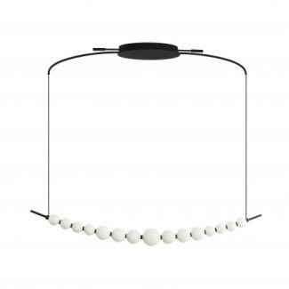 AZZARDO AZ6896 PERLA PENDANT LINE 3-STEP DIMM BK