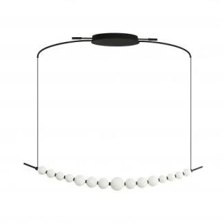 AZZARDO AZ6896 PERLA PENDANT LINE 3-STEP DIMM BK
