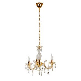 CANDELLUX 33-94639 MARIA TERESA ZWIS 3X40W E14 ZŁOTY