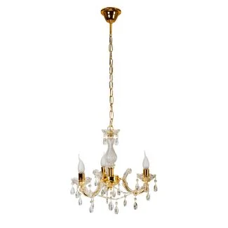 CANDELLUX 33-94639 MARIA TERESA ZWIS 3X40W E14 ZŁOTY