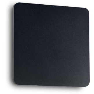 IDEAL LUX COVER AP1 SQUARE SMALL NERO 195766