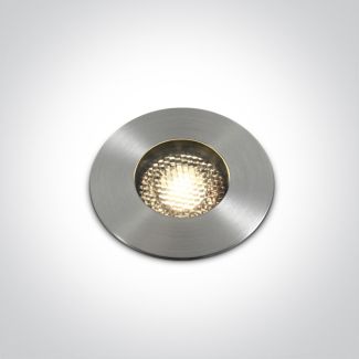 ONE LIGHT 69052A/W Karea 2 aluminiowy wpust COB LED o strukturze plastra miodu 13W IP67