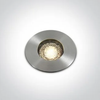 ONE LIGHT 69052A/W Karea 2 aluminiowy wpust COB LED o strukturze plastra miodu 13W IP67