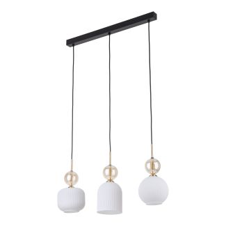 TK-LIGHTING 11591 SOPHIA COGNAC WHITE LAMPA WISZĄCA 3XE14