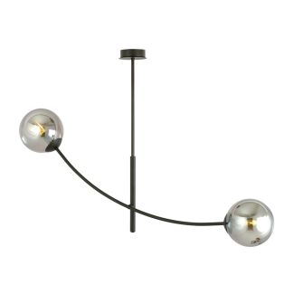 EMIBIG 1100/2 LAMPA SUFITOWA HUNTER 2 BLACK/GRAFIT
