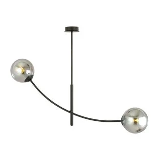 EMIBIG 1100/2 LAMPA SUFITOWA HUNTER 2 BLACK/GRAFIT