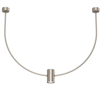 ANTIGO Lampa wisząca no. C - Platyna mat (760 mm) 5082