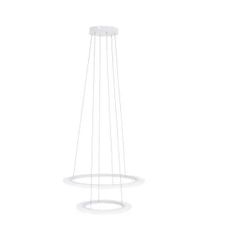 EGLO 39273 LAMPA PENAFORTE OPRAWA WISZĄCA LED-HL Ø590 2 RINGE WEISS PENAFORTE