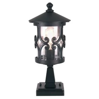ELSTEAD HEREFORD BL12 BLACK Pedestal lantern