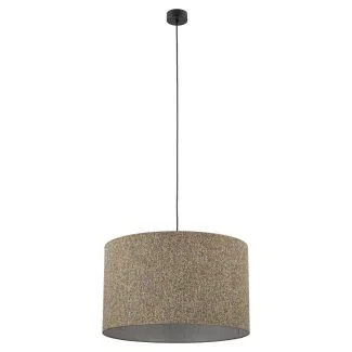 TK-LIGHTING 10752 VELLUM BLACK MULTICOLOR LAPA WISZĄCA 1XE27