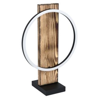 EGLO 99457 LAMPA BOYAL OPRAWA STOŁOWA LED-TL/1 SCHWARZ/HOLZ RUSTIKAL BOYAL