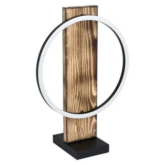 EGLO 99457 LAMPA BOYAL OPRAWA STOŁOWA LED-TL/1 SCHWARZ/HOLZ RUSTIKAL BOYAL