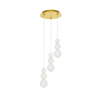 Luces Exclusivas ADAN LE43214 LAMPA WISZĄCA LED złoty
