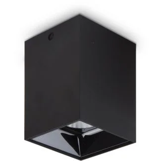 IDEAL LUX NITRO 15W SQUARE BLACK - CZARNA 206028